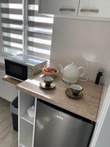 Kuchyňa alebo kuchynka v ubytovaní Apartament White