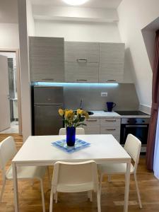 Η κουζίνα ή μικρή κουζίνα στο Apartman Darija