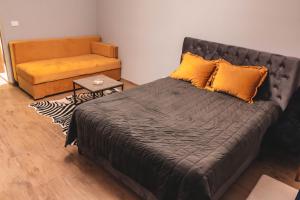 Llit o llits en una habitació de Auto kamp Titograd