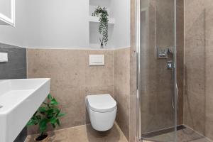 Ένα μπάνιο στο Flatista Homes - Hirschgarten +15 φωτογραφίες