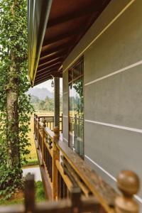 Balkoni atau teres di Rainforest Nest