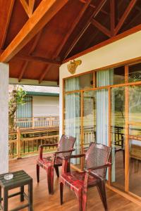 Balkoni atau teres di Rainforest Nest