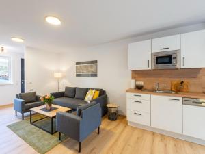 Kuchnia lub aneks kuchenny w obiekcie Apartment Alpenherz