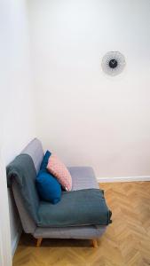 Posezení v ubytování SMARAGD Apartman