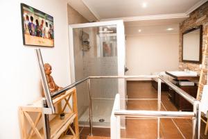 Kúpeľňa v ubytovaní DUPLEX LOFT en la PLAYA + 13 fotografií