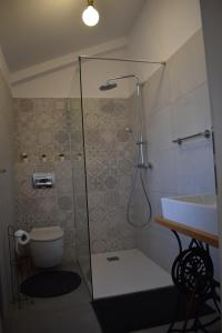 Koupelna v ubytování Casa Quieto