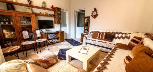 Istumisnurk majutusasutuses Berti Apartment
