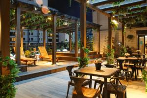 Restaurace v ubytování Gamalan Spring Hotel
