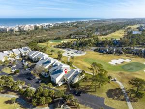 an aerial view of a resort with a golf course at Beaches n Fairway Getaway in Ponte Vedra