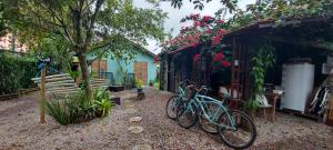Casa Alma Zen - Hostel Boutique & Bistrô Ubatuba外面的花园