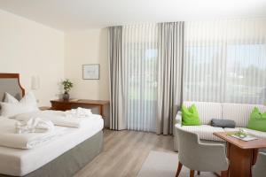 Postel nebo postele na pokoji v ubytování Landhaus Wilhelmer