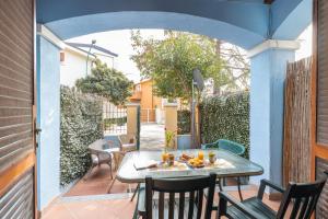 En have udenfor Casa Raftin