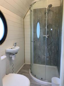 Koupelna v ubytování Laurel Farm Glamping