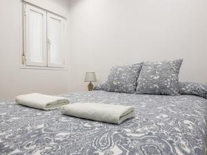 Posteľ alebo postele v izbe v ubytovaní Cádiz caleta de cádiz 3