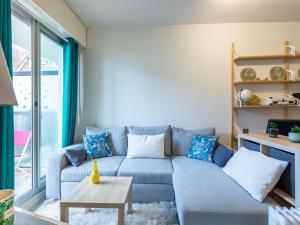 Et opholdsområde på Apartment Les Normandières-23 by Interhome + 21 billeder