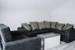 Χώρος καθιστικού στο Besami Hotel
