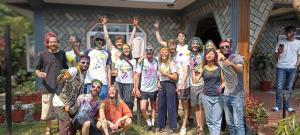 Huéspedes de Pokhara Backpackers Hostel