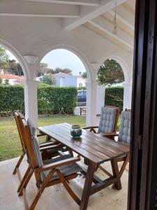 Kawasan patio atau luaran di Grupoandria Villa Julia