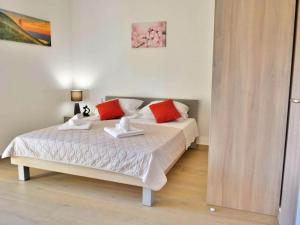 Postel nebo postele na pokoji v ubytování Fancy Apartments Dream