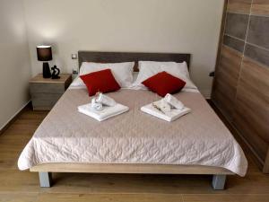 Postel nebo postele na pokoji v ubytování Fancy Apartments Dream