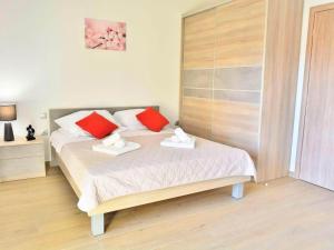 Postel nebo postele na pokoji v ubytování Fancy Apartments Dream
