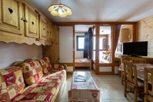 TV a/nebo společenská místnost v ubytování Eskival Appartements VTI