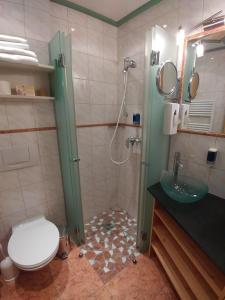 Łazienka w obiekcie Familien- & Vitalhotel Auenhof