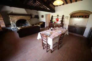 Χώρος καθιστικού στο Agriturismo Il Vignone