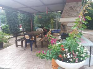 Zahrada ubytování Apartments Rale