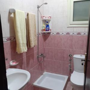 Koupelna v ubytování Apartment Hossam 2