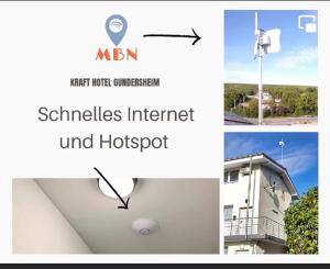 Fotografie z fotogalerie ubytování Kraft Hotel AirConditioning Klimaanlage v destinaci Gundersheim