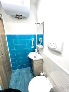 Koupelna v ubytování Casa OIKIA Anacapri
