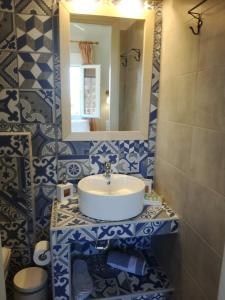 Kupatilo u objektu Rastoni Guest House Skopelos