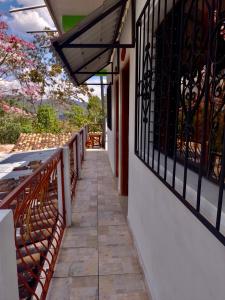 Balkon atau teras di Casa “Doña Zoyla” B&B