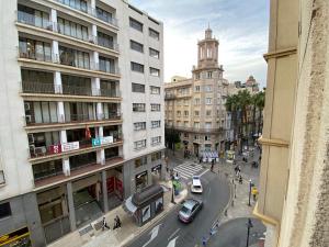 Výhľad na mesto Malaga alebo výhľad na mesto priamo z apartmánu