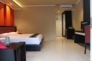 Uma cama ou camas num quarto em Novo Turismo Resort & Spa