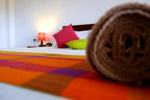 Wellé Wadiya Beach Villa客房内的一张或多张床位