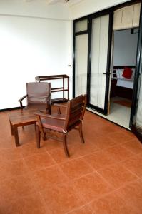 Wellé Wadiya Beach Villa的休息区