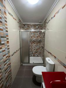 Koupelna v ubytování Apartamentos María de Lucía - Piso B