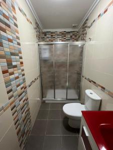 Koupelna v ubytování Apartamentos María de Lucía - Piso B + 27 fotografií