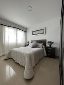 Postel nebo postele na pokoji v ubytování Apartamentos María de Lucía - Piso B