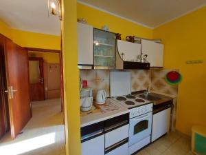 Kuchyňa alebo kuchynka v ubytovaní Apartments Istria Baska