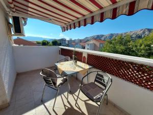 Balkón alebo terasa v ubytovaní Apartments Istria Baska