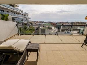 Balkon lub taras w obiekcie Apartment in Mijas Costa with garage