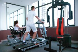 Palestra o centro fitness di Alani Sea View Hotel