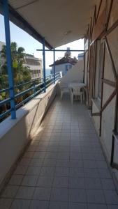 מרפסת או טרסה ב-Delphin Hotel Side