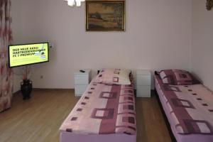 Posteľ alebo postele v izbe v ubytovaní Holiday Home near Baltic Sea & Sandy Beaches