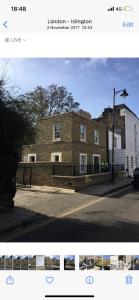 a picture of a brick building on a street at 4 Islington Park Street in London