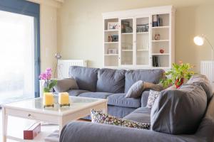 A seating area at The Skyward Flats