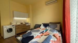 Postel nebo postele na pokoji v ubytování AFRODITA I 108 Studio Sunny Beach
